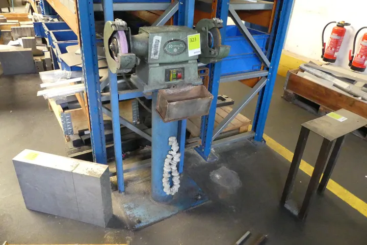 Rema Doppelschleifmaschine Modell: DS 12/200